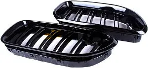 betaautoparts-Hood Grille Glass Black