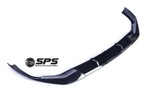 betaautoparts-Front Bumper Lip Glass Black LCI  Competition