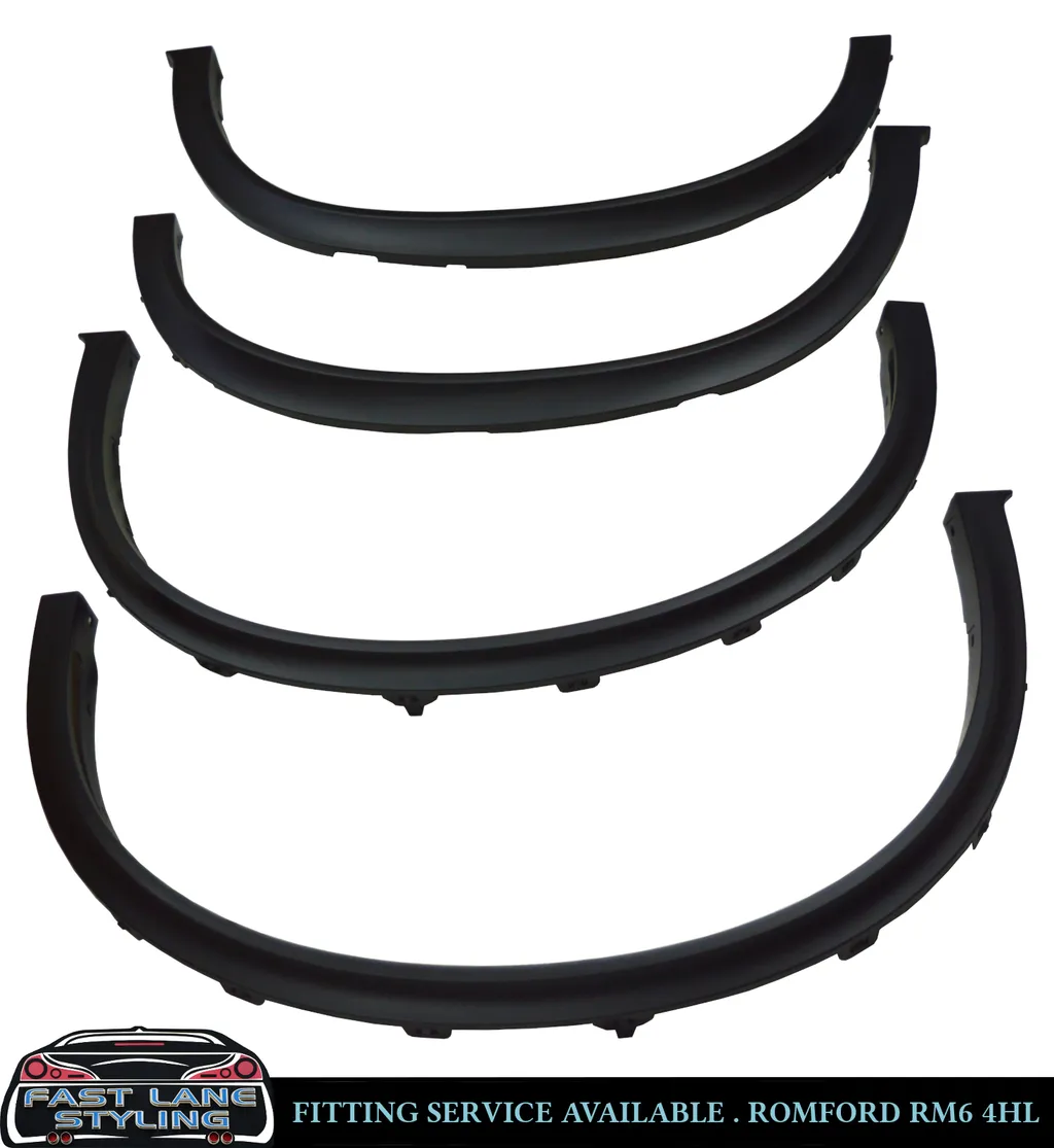betaautoparts-X6M STYLE WIDE BODY WHEEL ARCH FENDER FLARES