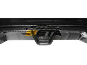 betaautoparts-Rear Bumper Diffusor Glass Black End Carbon