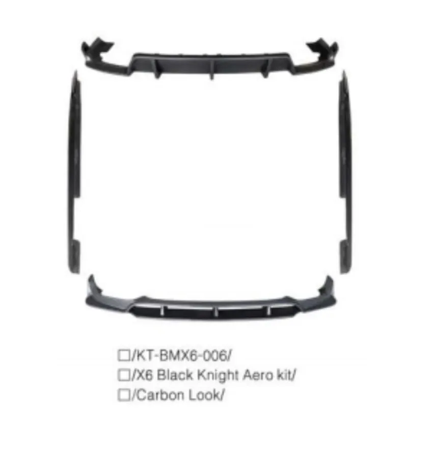 betaautoparts-Black Knight Aero Kit Carbon Look