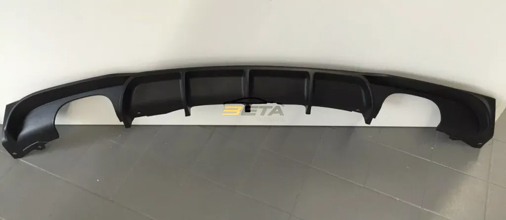 betaautoparts-Rear Bumper Diffuser Glass Black  00---00